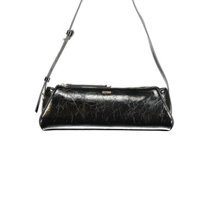 Guess Jeans Schwarze Damen-Handtasche aus Polyurethan