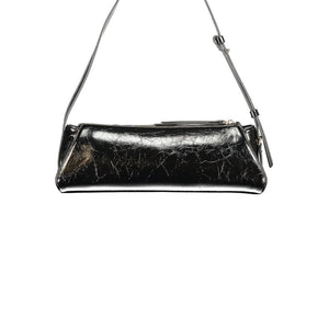 Guess Jeans Schwarze Damen-Handtasche aus Polyurethan