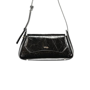 Guess Jeans Nero Poliuretano Donna Tasche