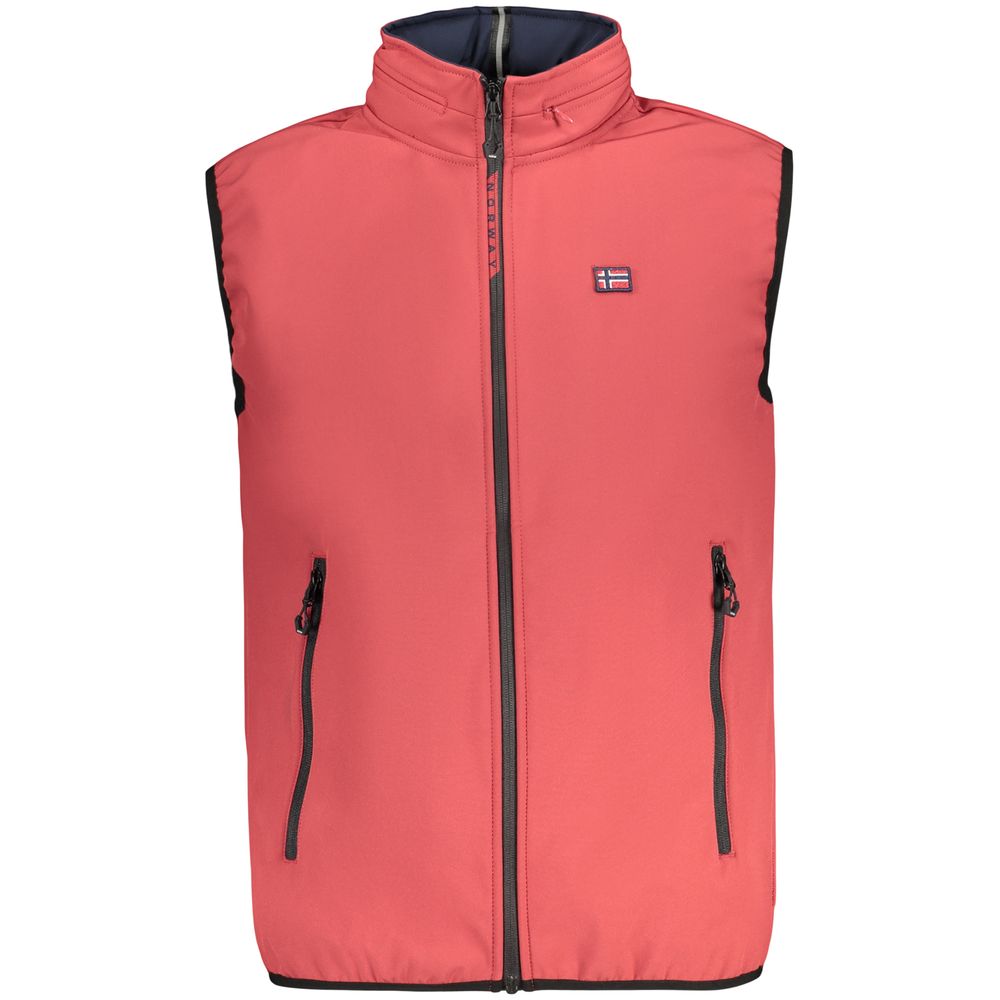Norway 1963 Herrenweste Rosso aus Polyester