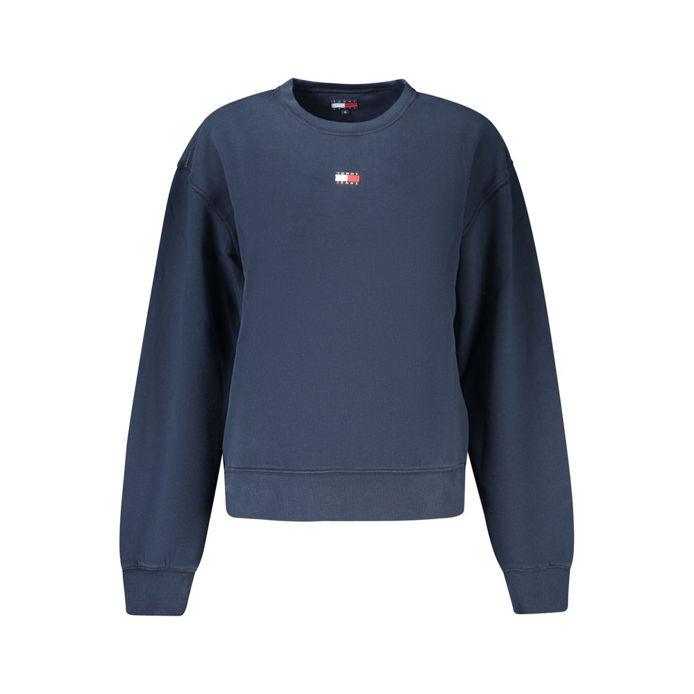 Tommy Hilfiger Blaues Baumwoll-Sweatshirt für Damen