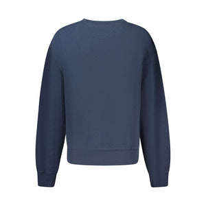 Tommy Hilfiger Blaues Baumwoll-Sweatshirt für Damen