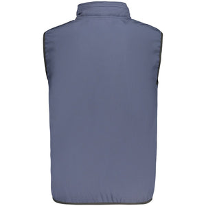 Norway 1963 Blaue Herrenweste aus Polyester