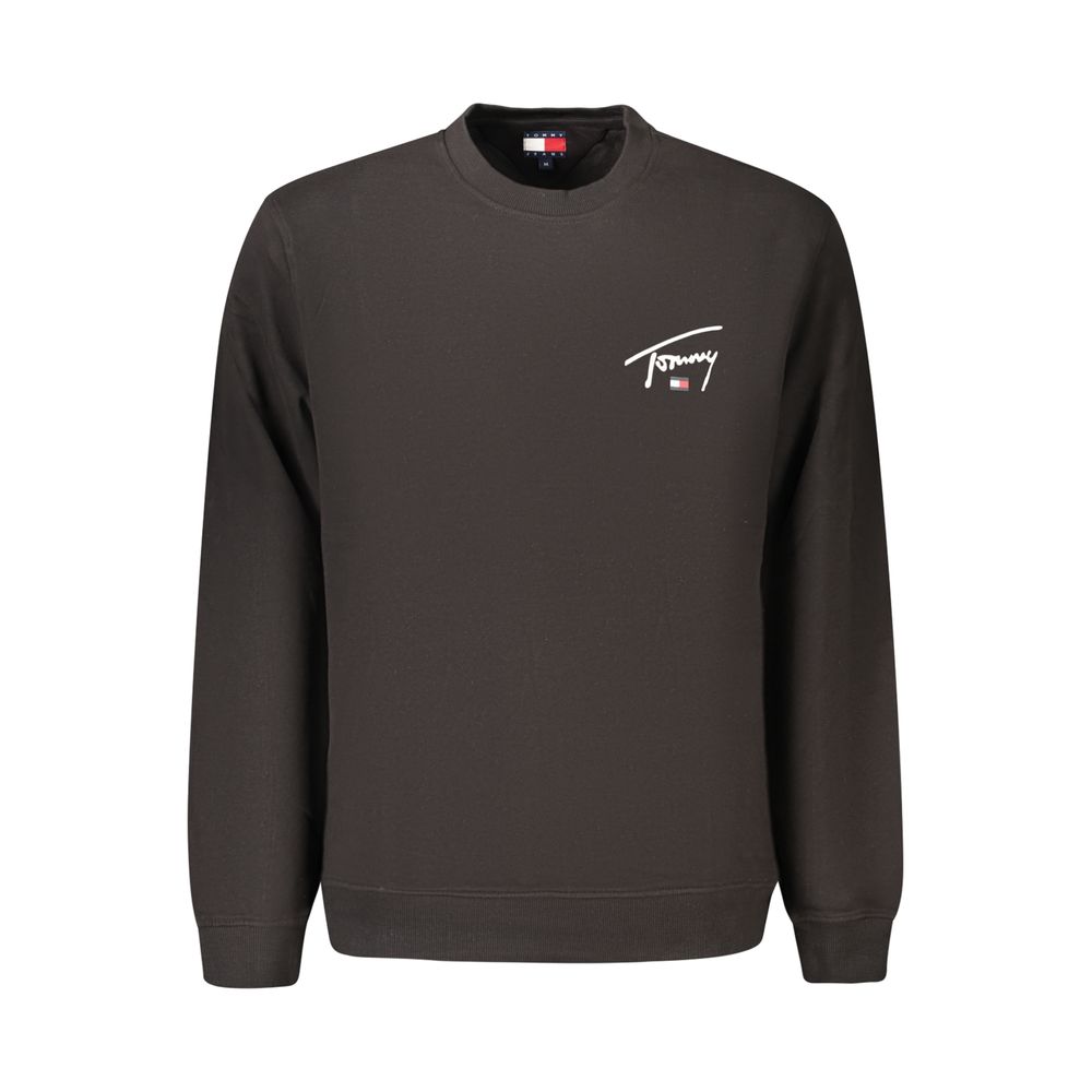 Tommy Hilfiger Schwarzer Baumwoll-Sweatshirt