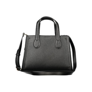 Twinset Schwarze Handtasche aus Polyethylen