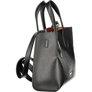 Twinset Schwarze Handtasche aus Polyethylen
