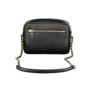 Twinset Schwarze Handtasche aus Polyethylen