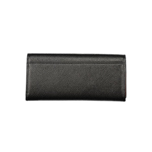 Twinset Schwarzes Portemonnaie aus Polyethylen