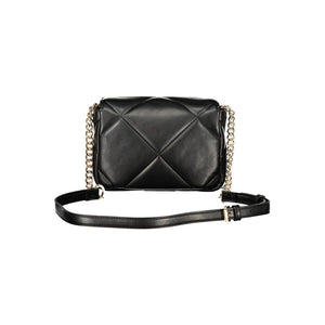 Twinset Schwarze Handtasche aus Polyethylen