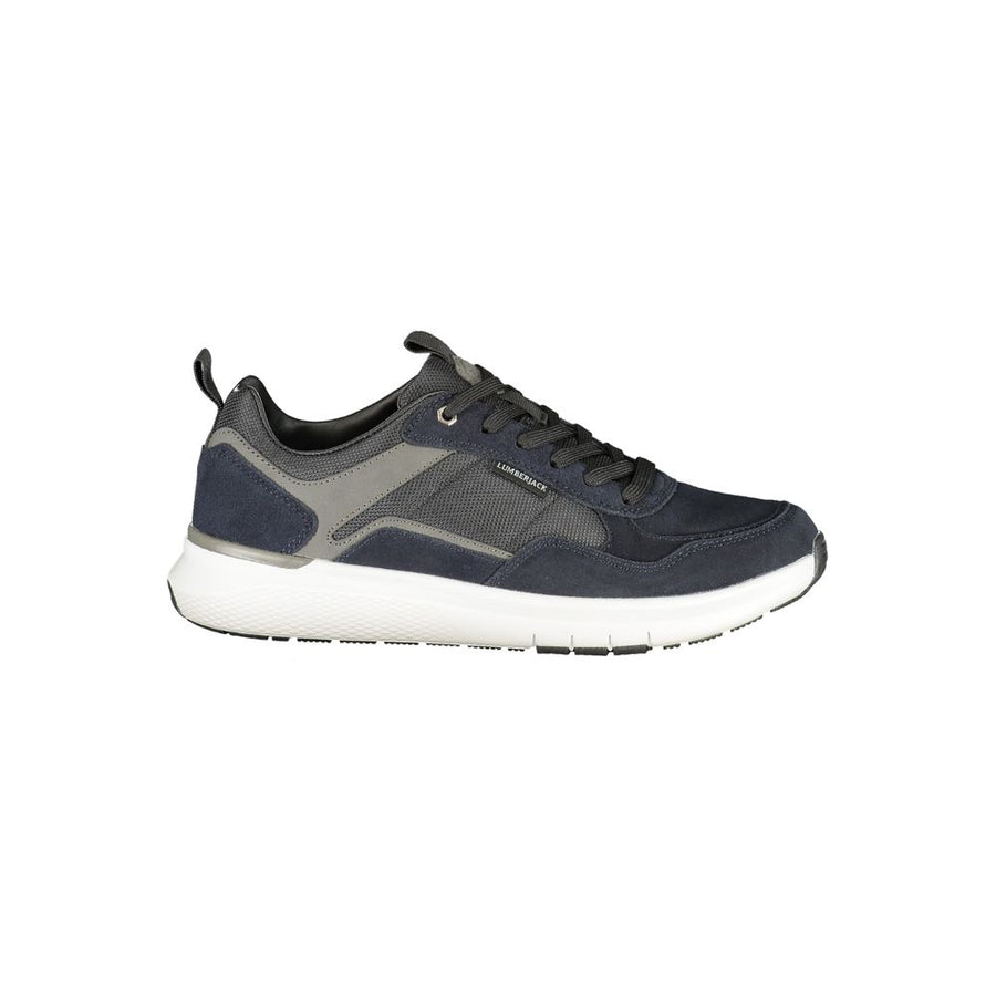 Lumberjack Blaue Polyamid-Sneaker für sportliche Aktivitäten