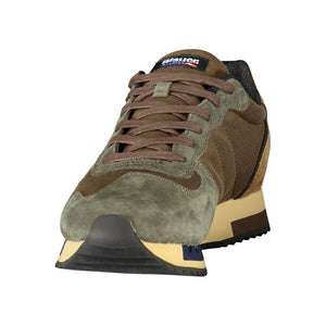 Blauer Braune Sportschuhe aus Polyester