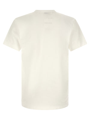 Comme Des Garçons Play Weißes Baumwoll-T-Shirt