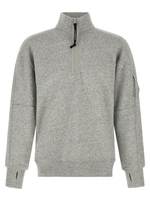 C.P. Company Grauer Baumwollpullover