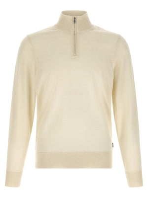 Hugo Boss Beige Virgin Wool Cardigan