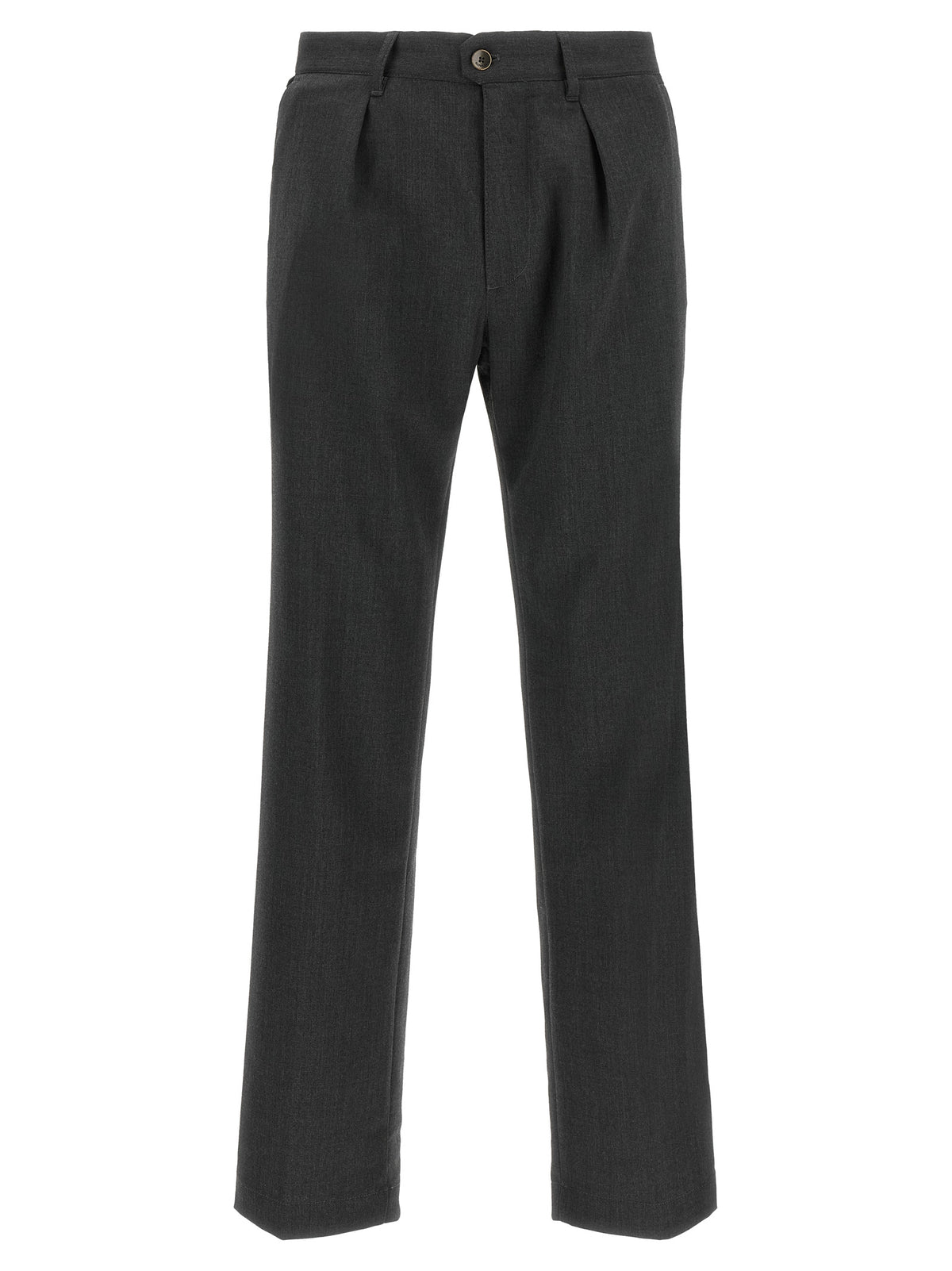 Incotex Graue Polyester-Anzughose