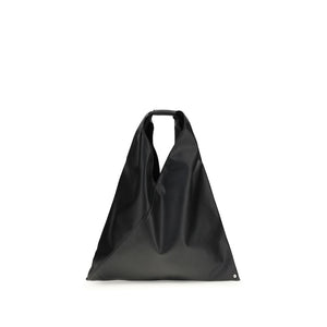 MM6 Schwarze Handtasche aus Polyethylen