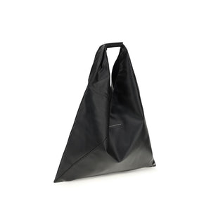 MM6 Schwarze Handtasche aus Polyethylen