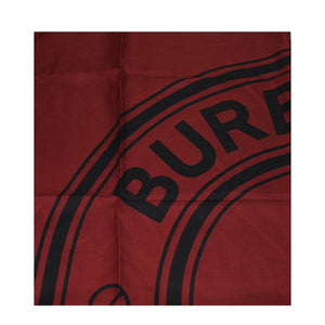 Burberry Rotes Baumwoll-Foulard