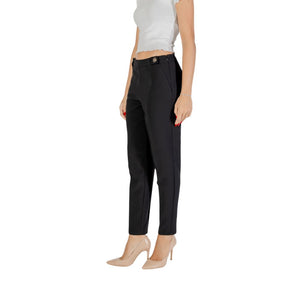 Only Schwarze Freizeithose aus recyceltem Polyester