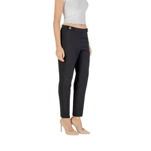 Only Schwarze Freizeithose aus recyceltem Polyester