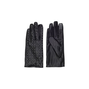 Pieces Schwarze Handschuhe aus Polyethylen