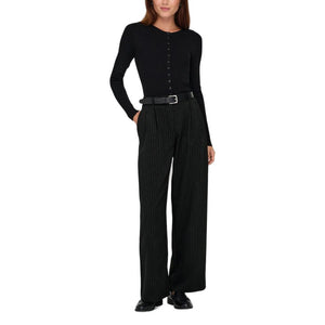 Only Schwarze Freizeithose aus recyceltem Polyester