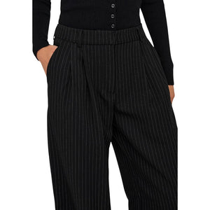 Only Schwarze Freizeithose aus recyceltem Polyester