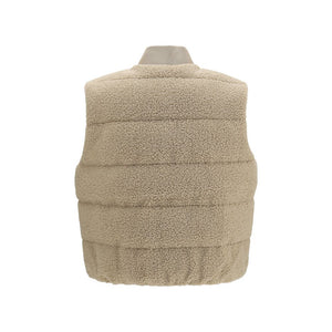 Parajumpers Beige Polyester Ärmellose Jacke