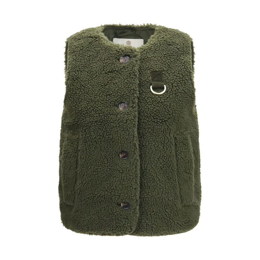 Barbour Ärmellose Zweifarbige Jacke aus recyceltem Polyester
