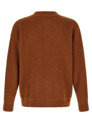 Isabel Marant Brauner Cardigan aus Merinowolle