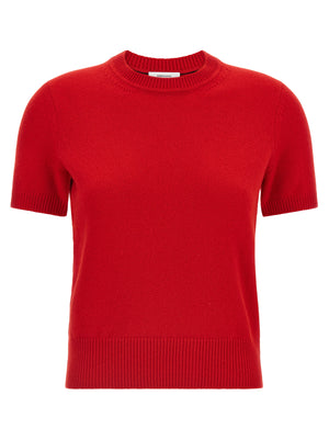 Ferragamo Roter Kaschmirpullover