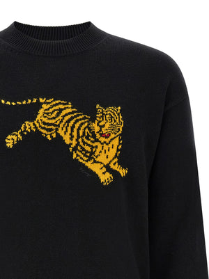 Kenzo Schwarzer Baumwoll-Sweatshirt