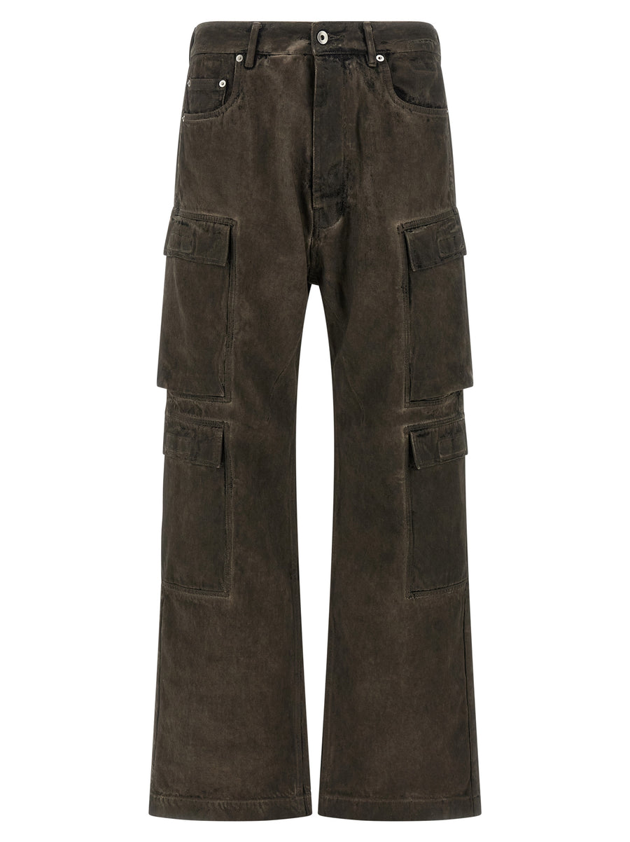 DRKSHDW Graue Cargohose aus Baumwolle