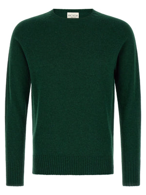MA'RY'YA Zweifarbige Kaschmir-Strickjacke