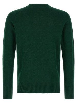MA'RY'YA Zweifarbige Kaschmir-Strickjacke