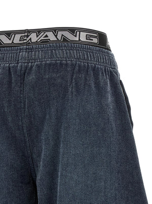 Alexander Wang Schwarze Baumwoll-Freizeithose