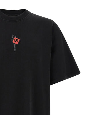 44 Label Group Schwarzer Baumwoll-Sportswear-Artikel