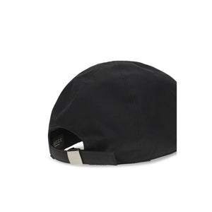 Gucci Schwarze Baumwollkappe (Baseball Cap)