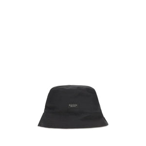 Gucci Schwarzer Baumwoll-Bucket Hat