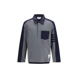 Thom Browne Graues Baumwoll-Sweatshirt