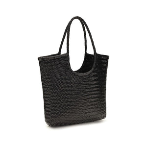 Dragon Diffusion Schwarze Kalbsleder Bos Taurus Handtasche