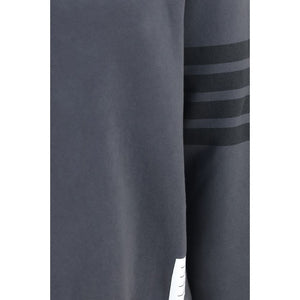 Thom Browne Grauer Baumwollpullover