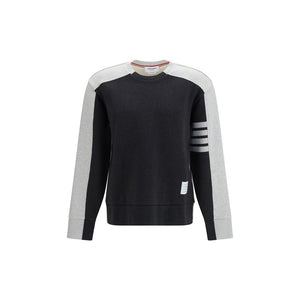 Thom Browne Grauer Baumwollpullover