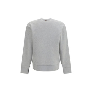 Thom Browne Grauer Baumwollpullover