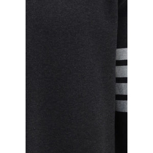 Thom Browne Grauer Baumwollpullover