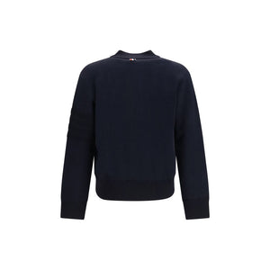 Thom Browne Blauer Woll-Oversize-Bomber