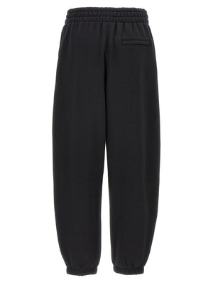 T BY ALEXANDER WANG Schwarze Baumwoll-Jogginghose (Trainingshose)
