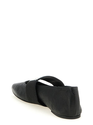 Givenchy Schwarze Ballerinas aus Lammleder