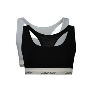 Calvin Klein Hellblauer Baumwoll-Bralette für Damen
