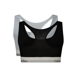 Calvin Klein Hellblauer Baumwoll-Bralette für Damen